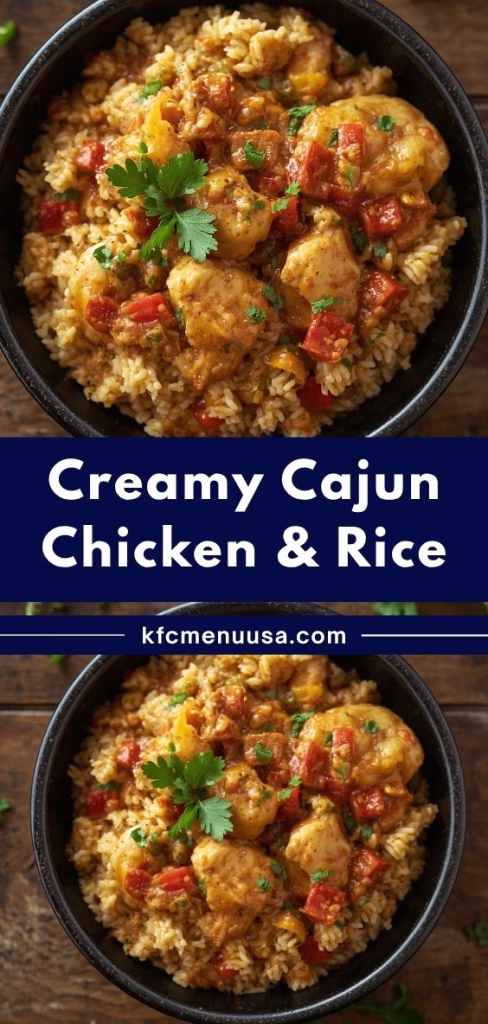 Creamy Cajun Chicken and Rice Recipe
