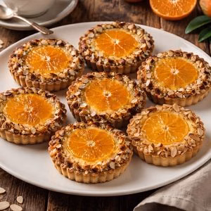 Creamy German Mandarin Polenta Tartelettes Recipe