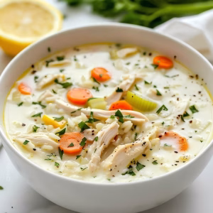 Creamy Lemon Chicken Soup Recipe