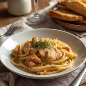 Creamy Salmon Pasta Recipe