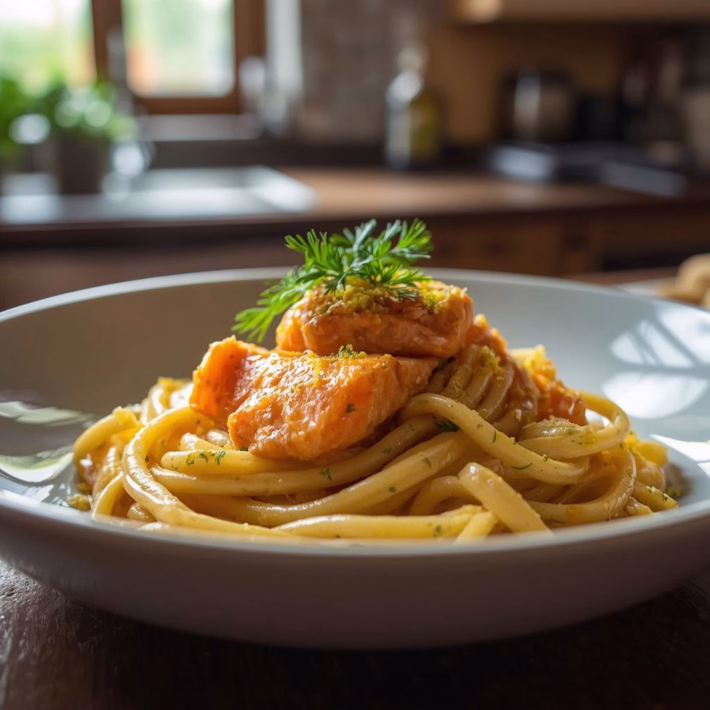 Creamy Salmon Pasta Recipe