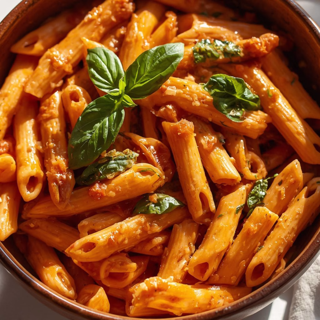 Creamy Spinach Tomato Pasta Recipe