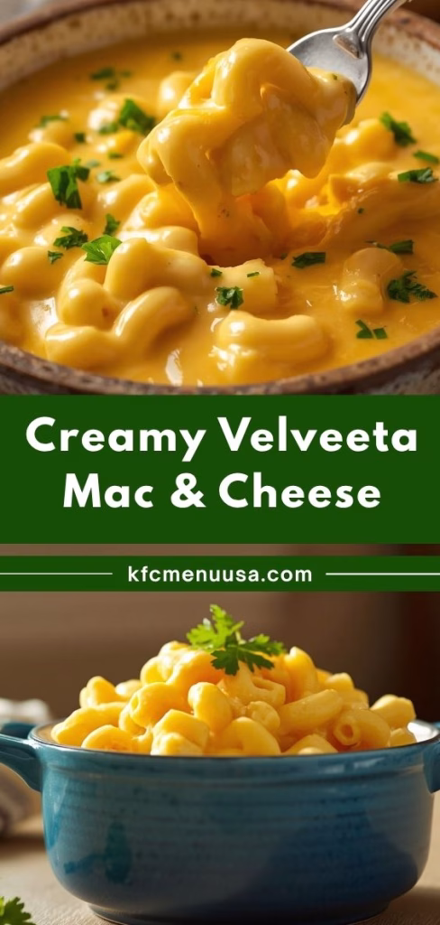 Creamy Velveeta Mac and Cheese Recipe