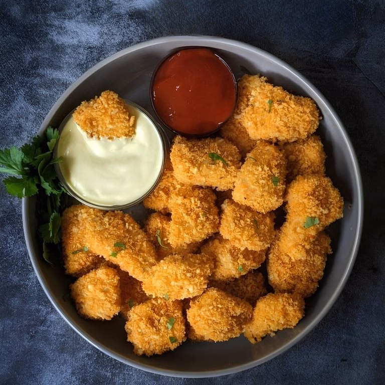 Crispy Baked Chicken Nuggets Recipe