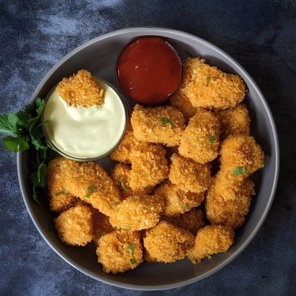 Crispy Baked Chicken Nuggets Recipe
