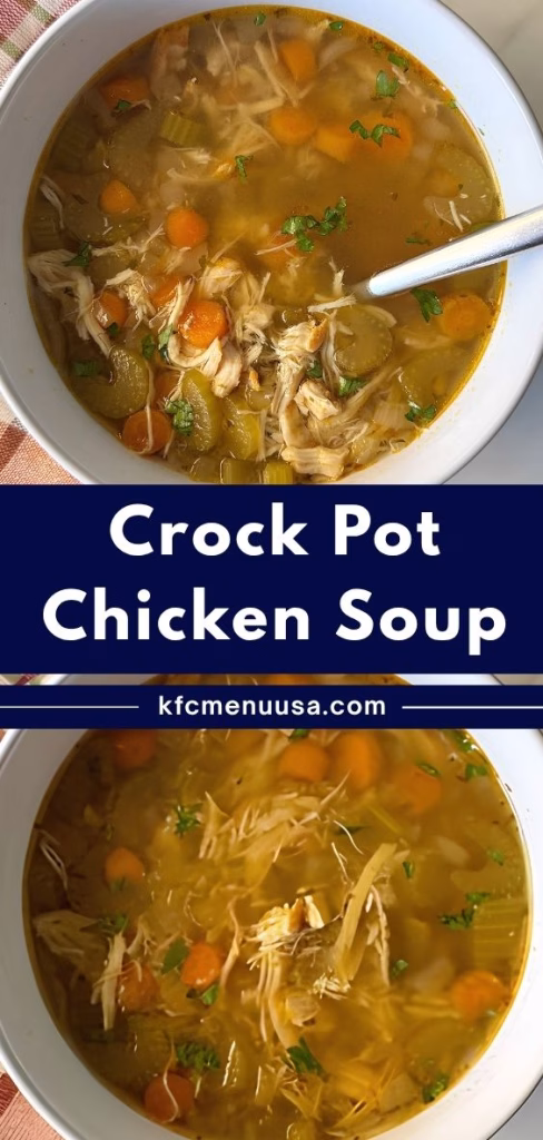 Crock Pot Chicken Soup Recipe