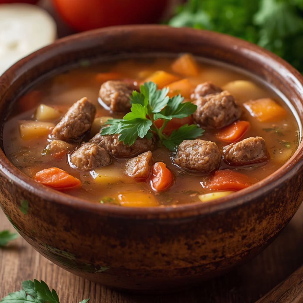 Crock Pot Italian Sausage Soup Recipe