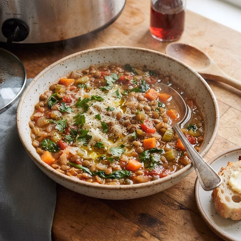 Crock Pot Lentil Soup Recipe
