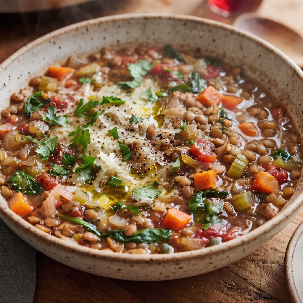 Crock Pot Lentil Soup Recipe