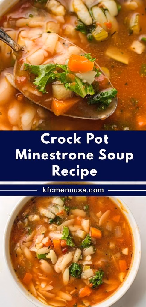 Crock Pot Minestrone Soup Recipe