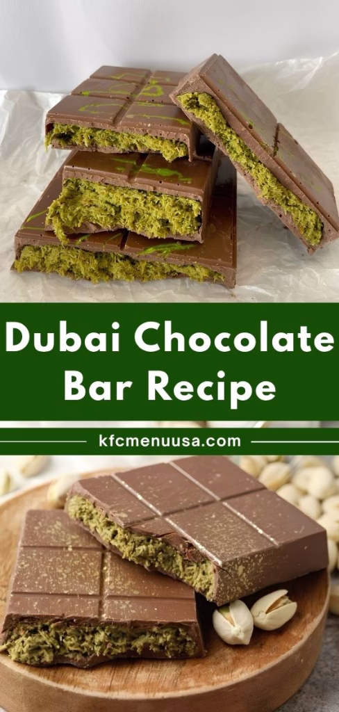 Dubai Chocolate Bar Recipe