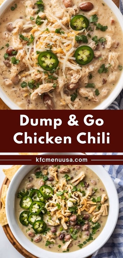 Dump and Go Chicken Chili Recipe