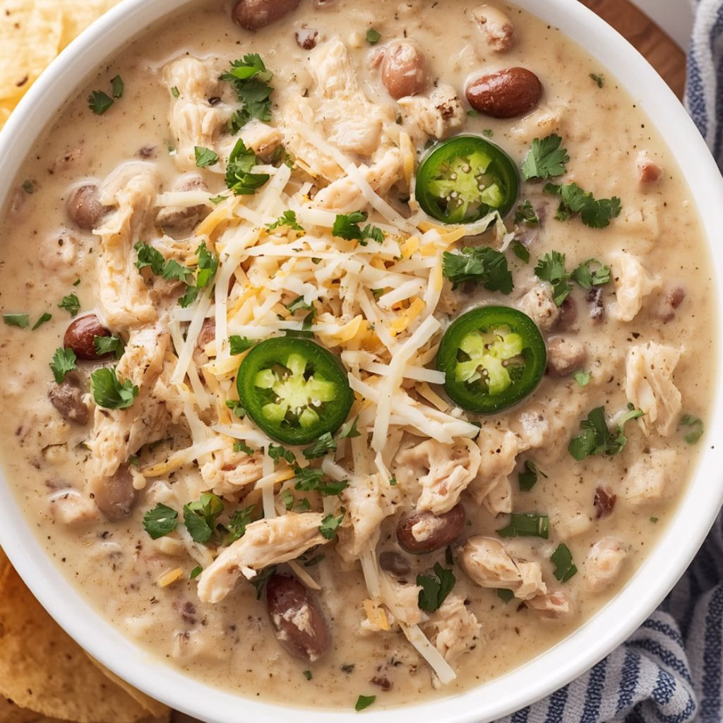 Dump and Go Chicken Chili Recipe