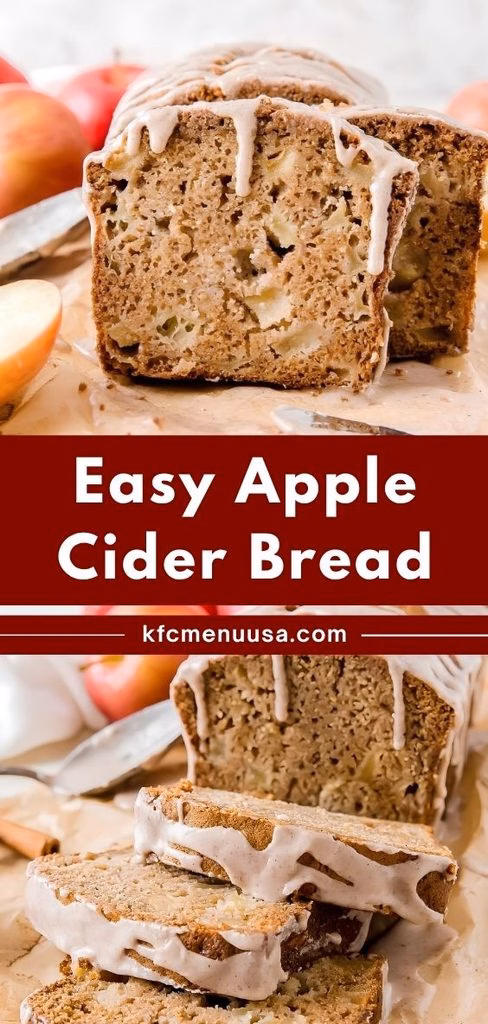 Easy Apple Cider Bread Recipe