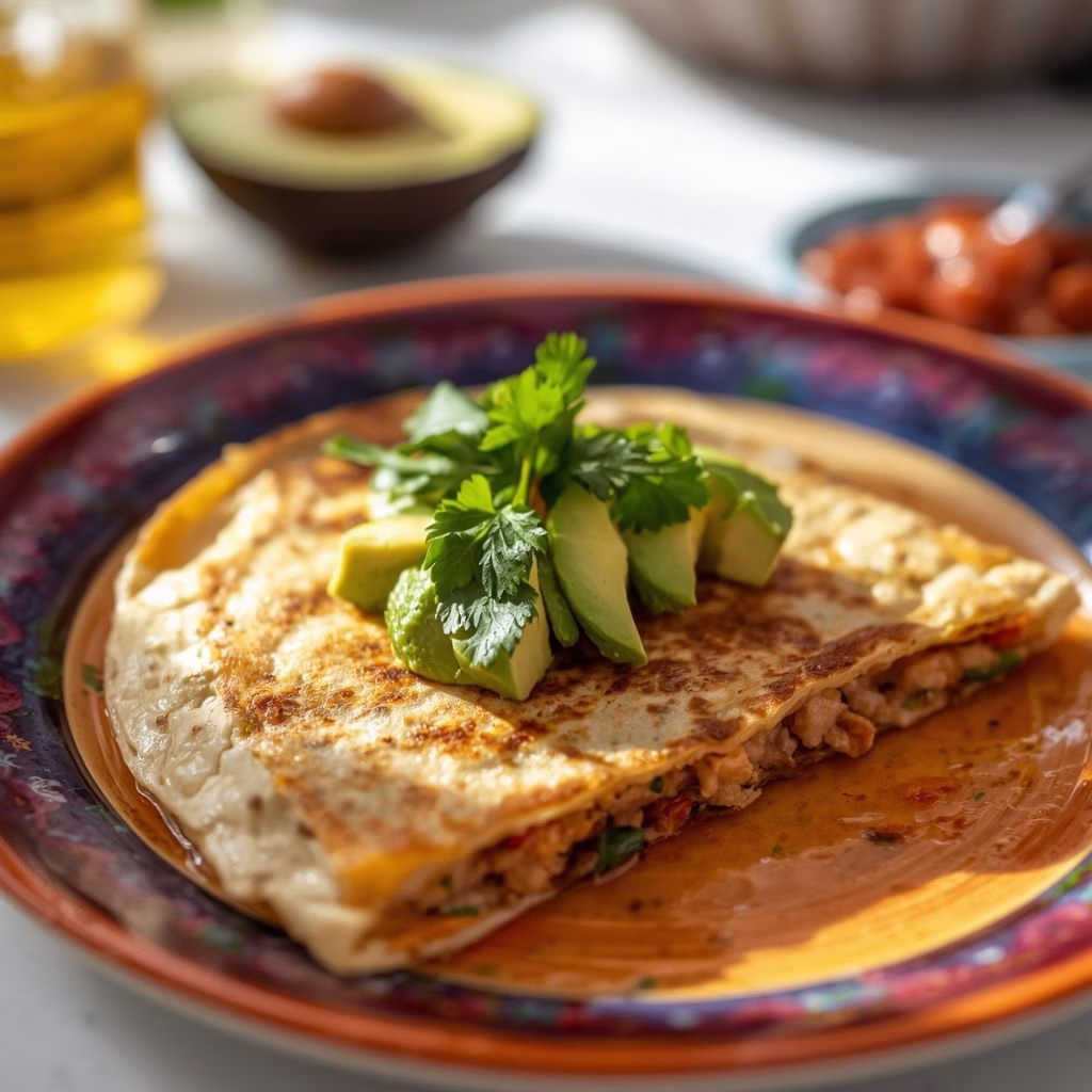 Easy Breakfast Quesadilla Recipe