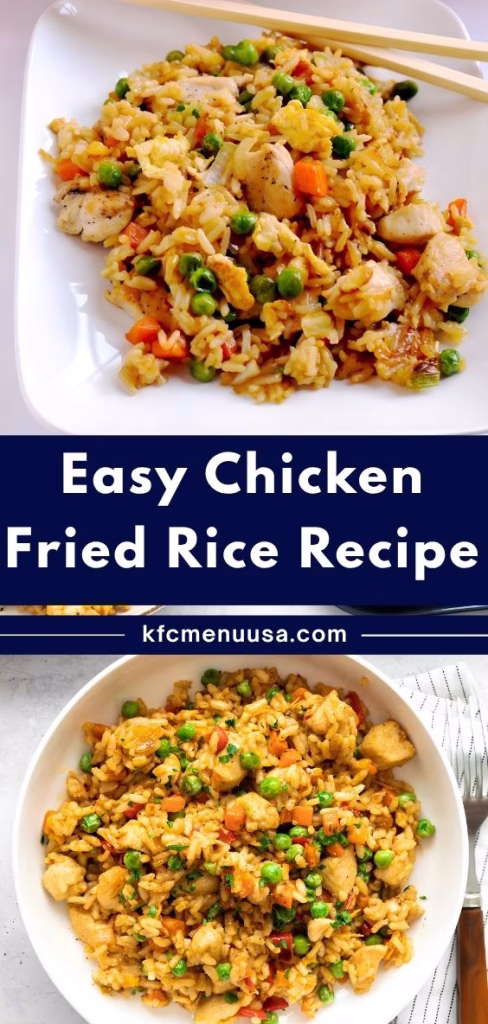 Easy Chicken Fried Rice Recipe