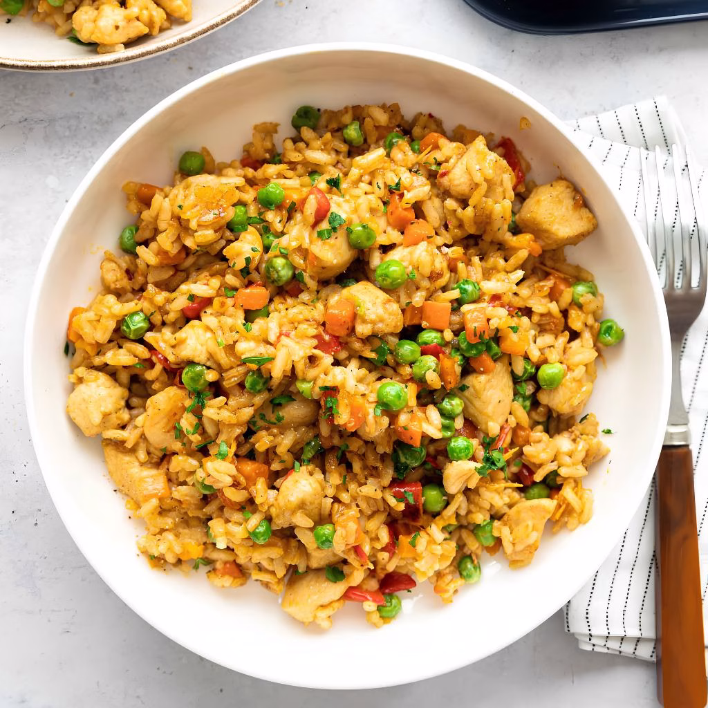 Easy Chicken Fried Rice Recipe