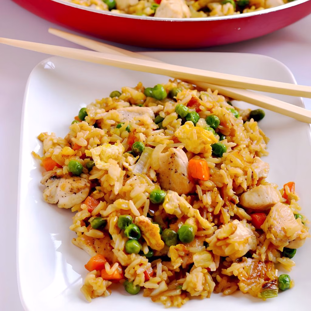 Easy Chicken Fried Rice Recipe