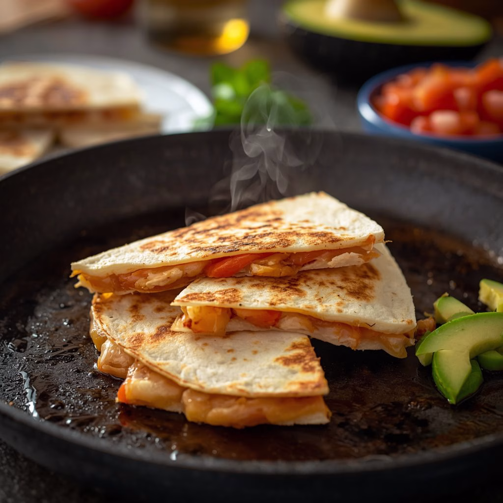 Easy Chicken Quesadilla Recipe