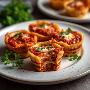 Easy Lasagna Cups Recipe
