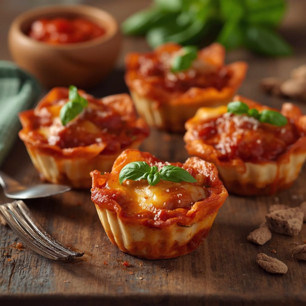 Easy Lasagna Cups Recipe