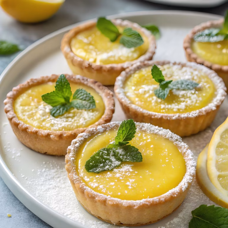 Easy Lemon Curd Tart Recipe