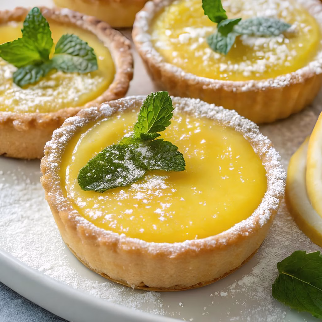 Easy Lemon Curd Tart Recipe