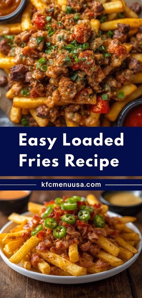 Easy Loaded Fries Recipe