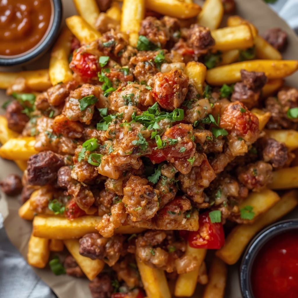 Easy Loaded Fries Recipe