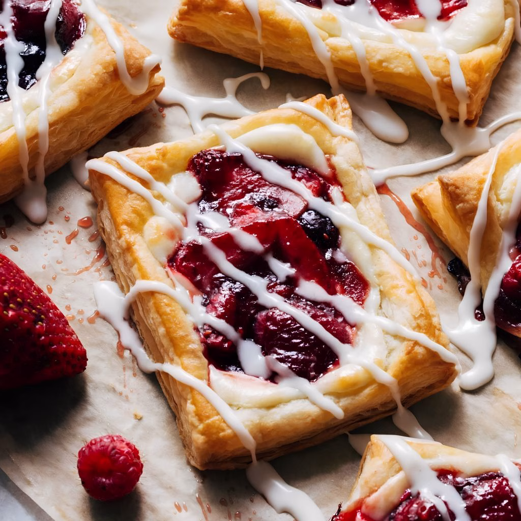 Easy Puff Pastry Danish Recipe
