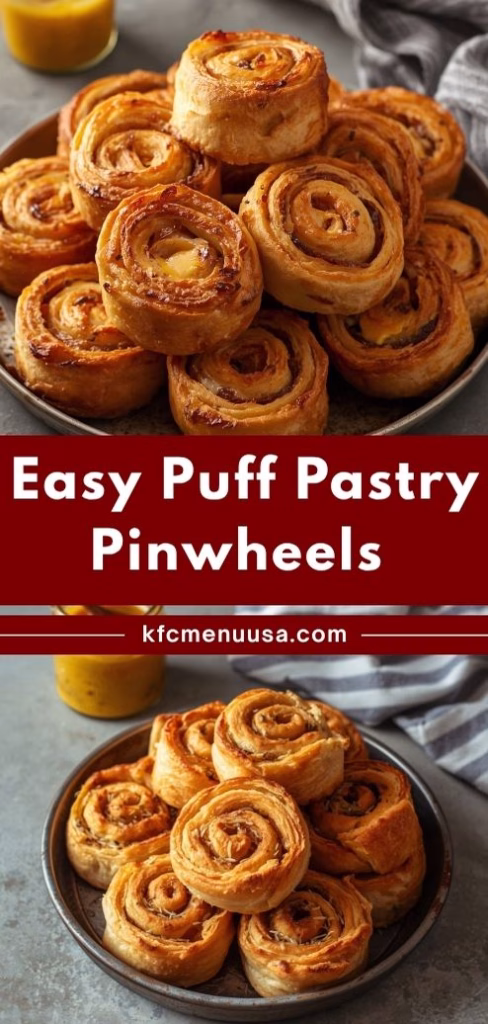 Easy Puff Pastry Pinwheels Recipe