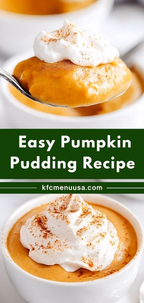 Easy Pumpkin Pudding Recipe