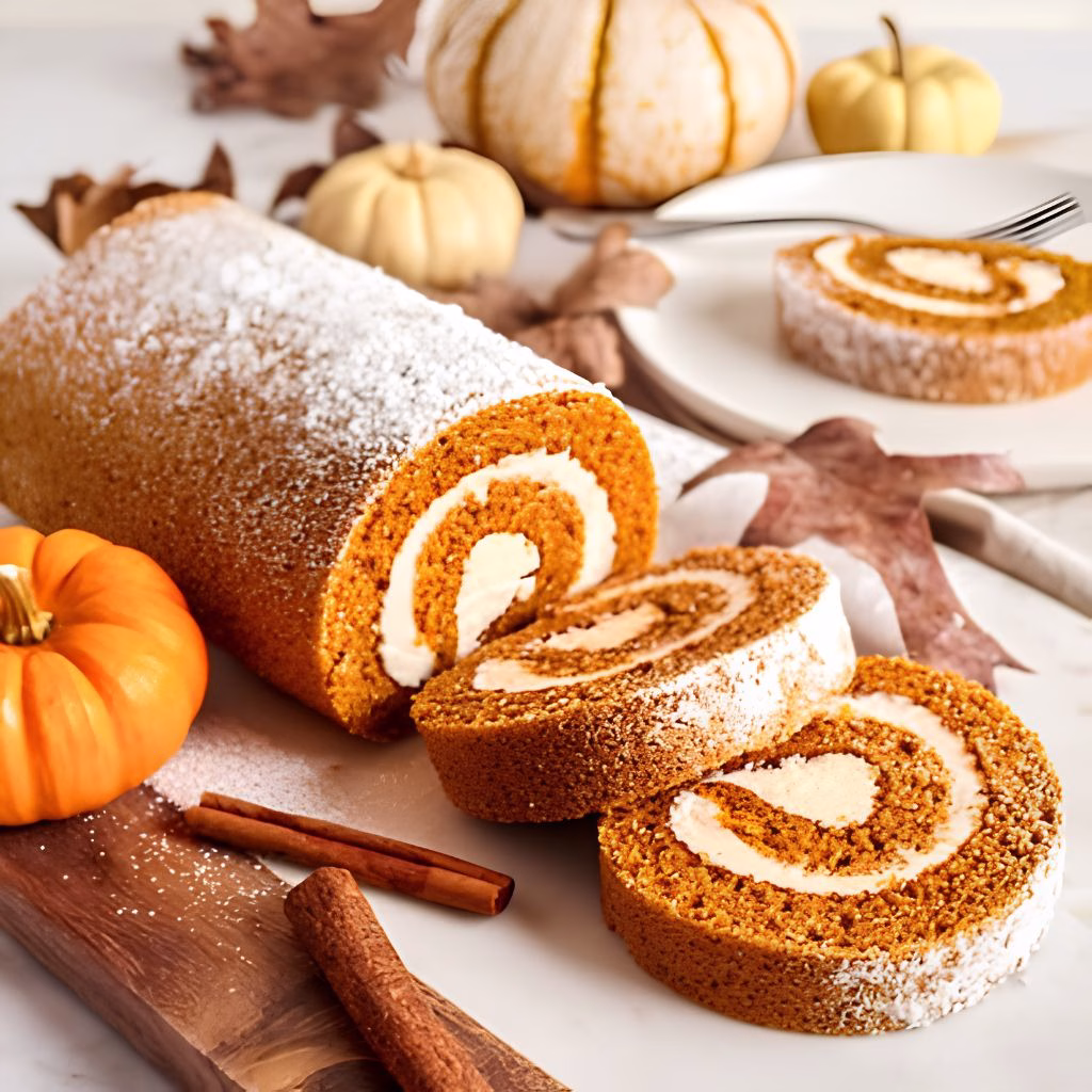 Easy Pumpkin Roll Recipe