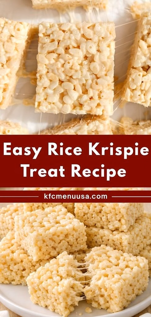 Easy Rice Krispie Treat Recipe