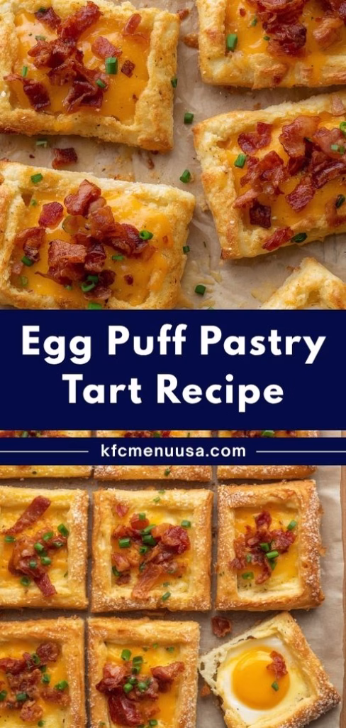 Egg Puff Pastry Tarts Recipe
