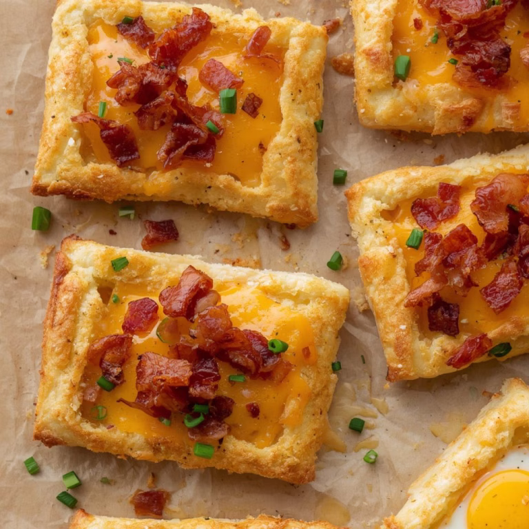 Egg Puff Pastry Tarts Recipe