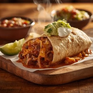 Enchilada Style Bean Burrito Recipe