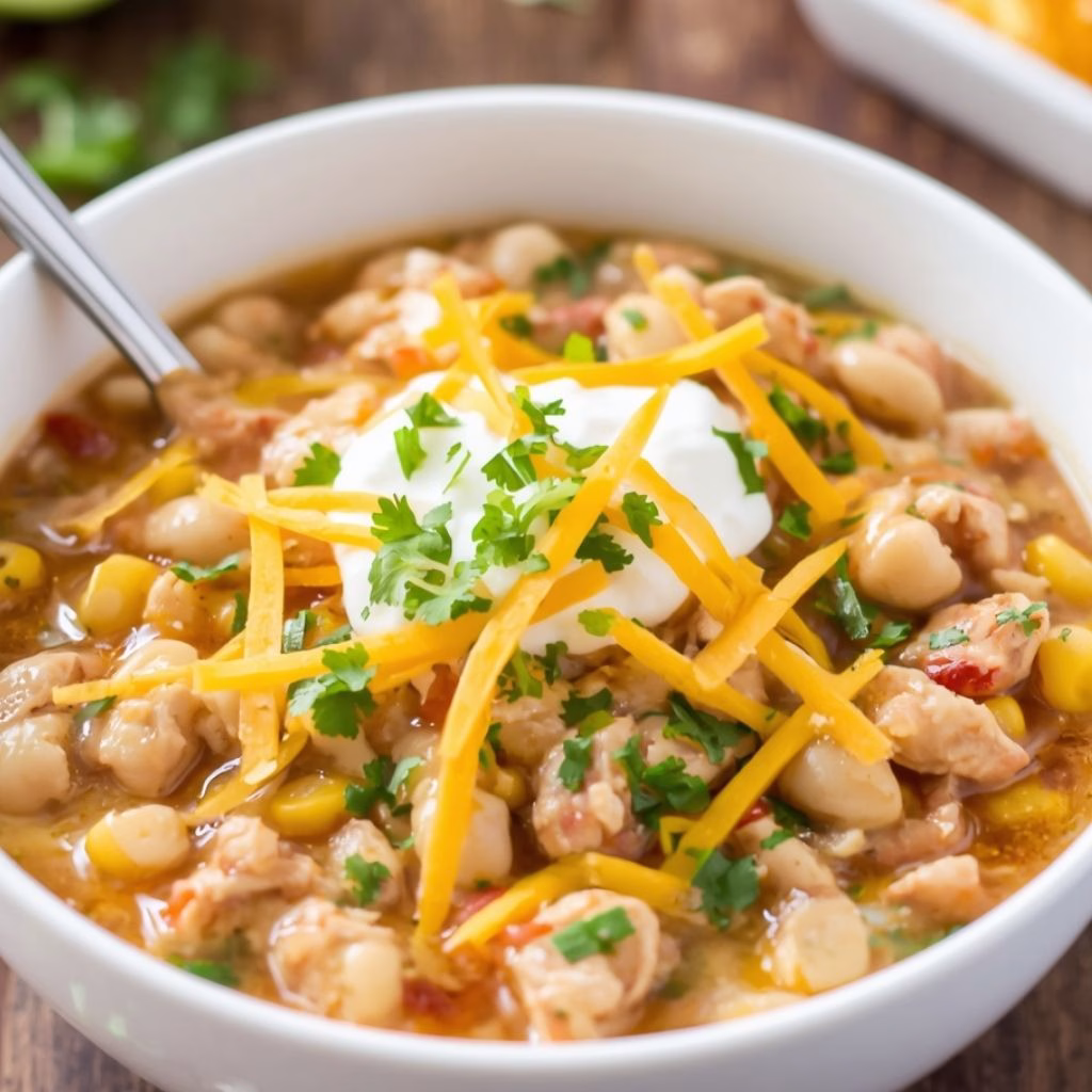 Freezer-Friendly White Chicken Chili Recipe