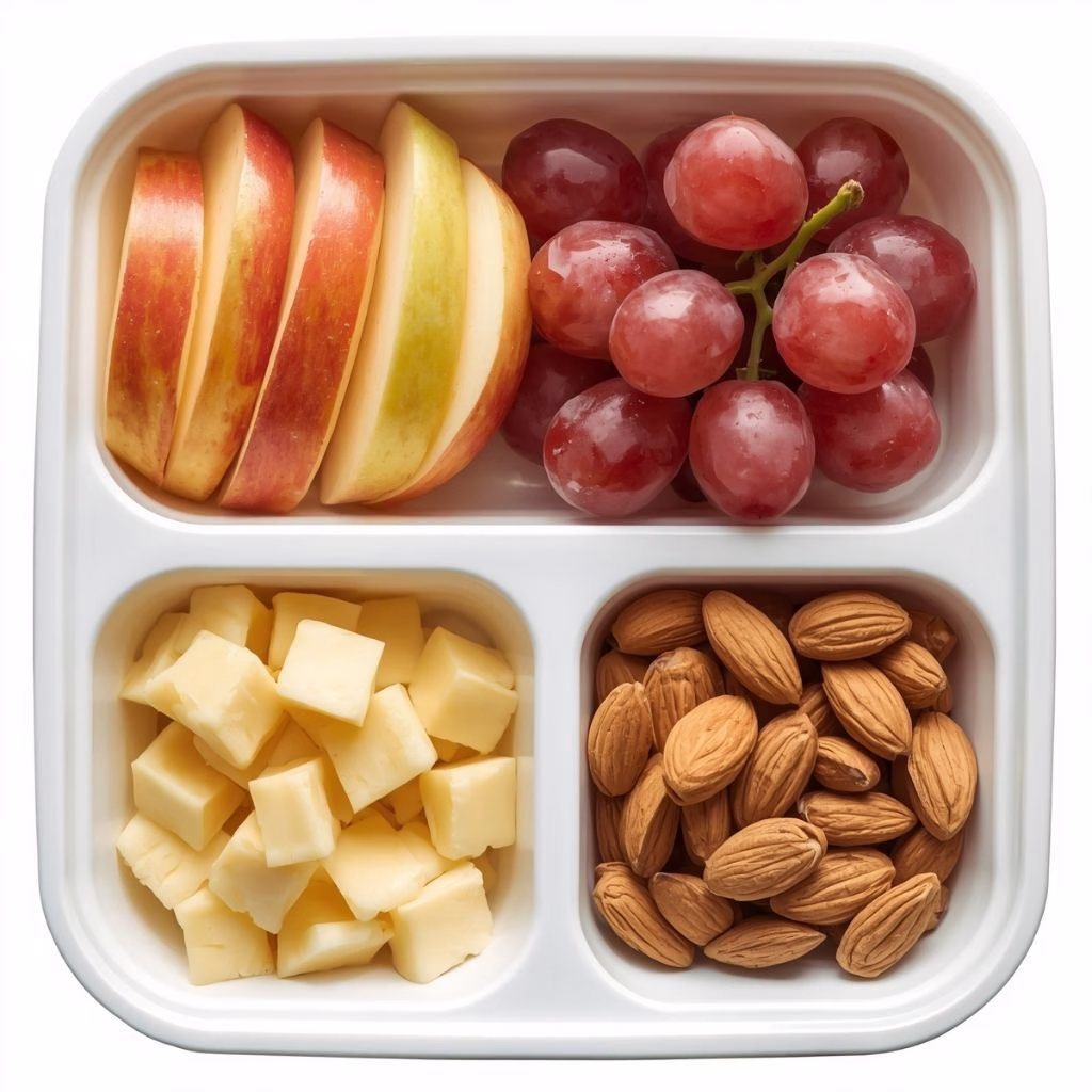 Fruit and Cheese Lunchbox Idea