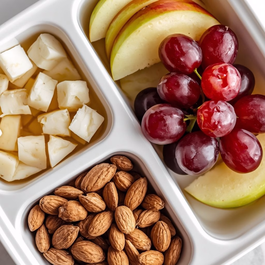 Fruit and Cheese Lunchbox Idea