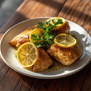 Garlic Butter Lemon Chicken Thighs Recipe