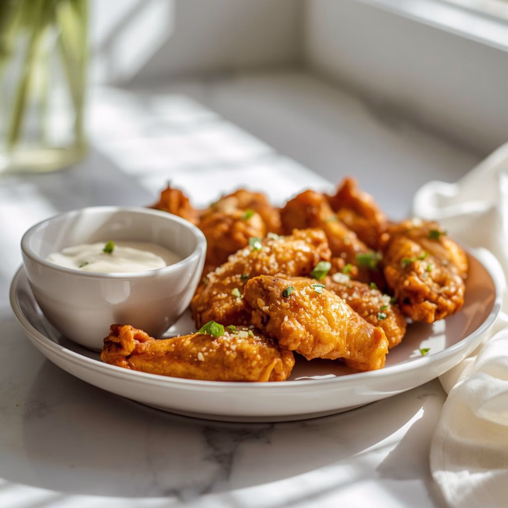 Garlic Parmesan Chicken Wings Recipe