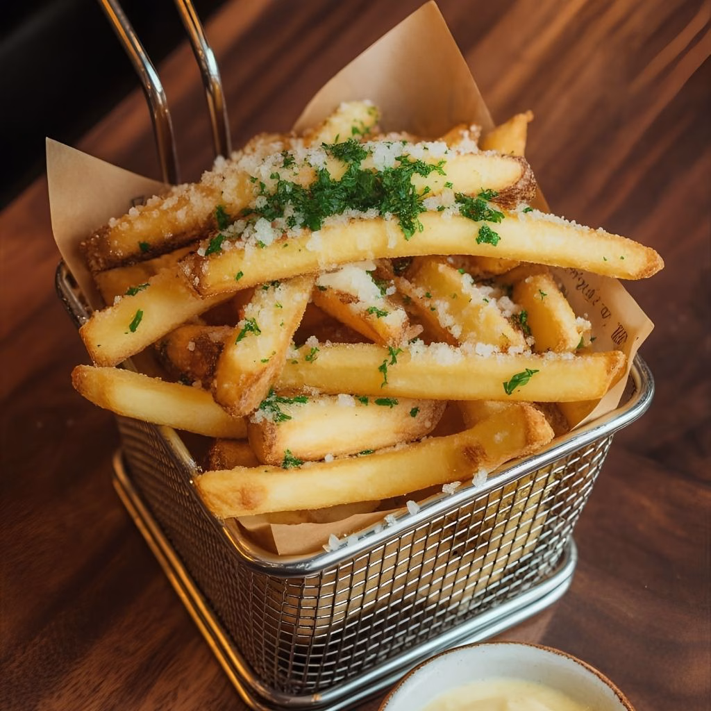 Garlic Parmesan Fries Recipe