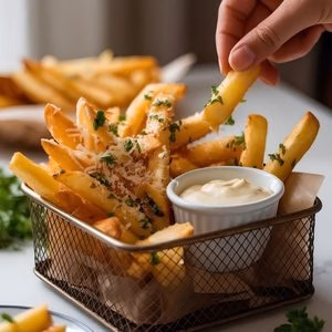 Garlic Parmesan Fries Recipe