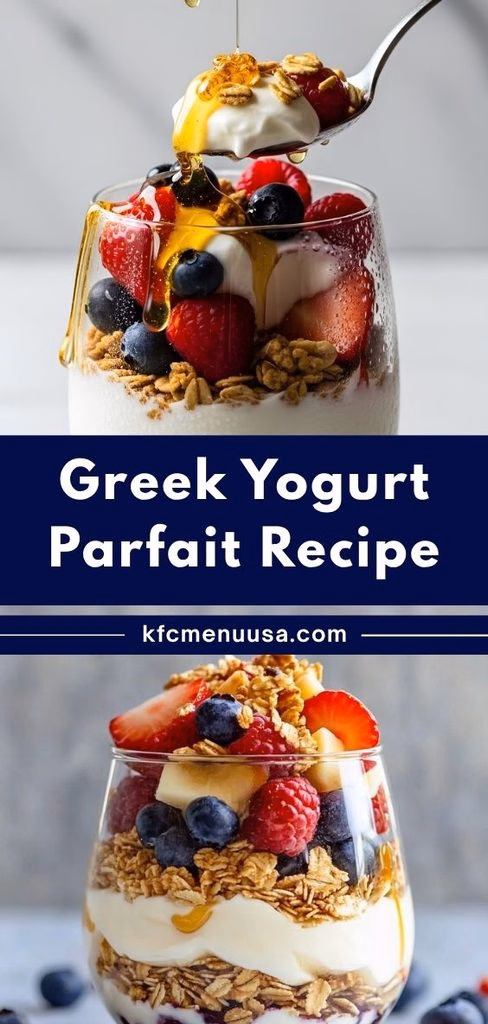 Greek Yogurt Parfait Recipe