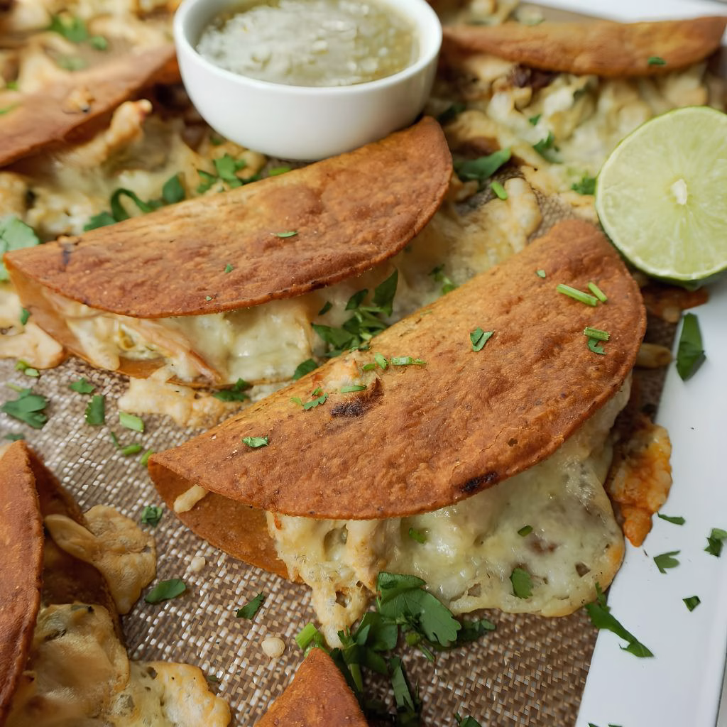 Green Chile Chicken Tacos Recipe