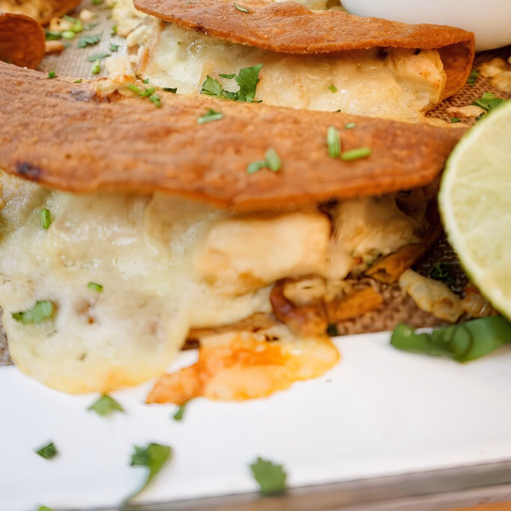 Green Chile Chicken Tacos Recipe