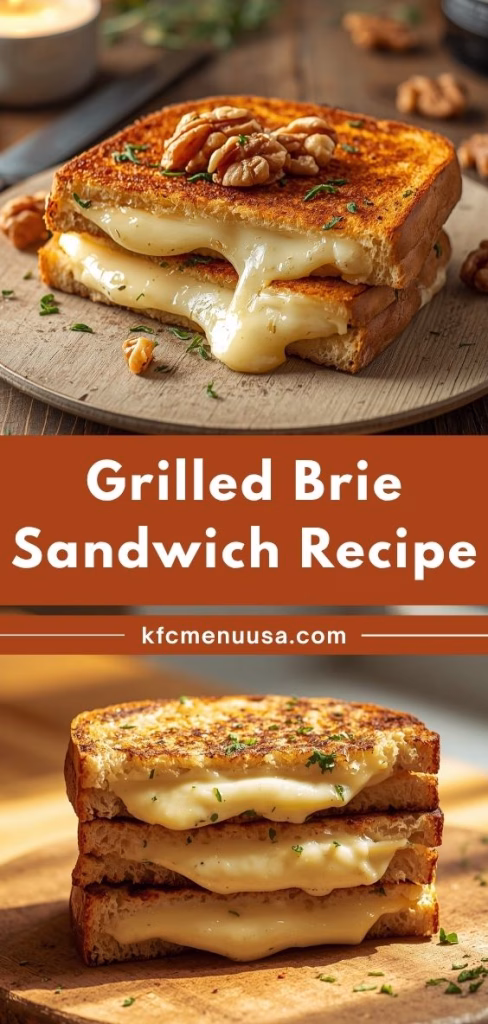 Grilled Brie Sandwich Recipe