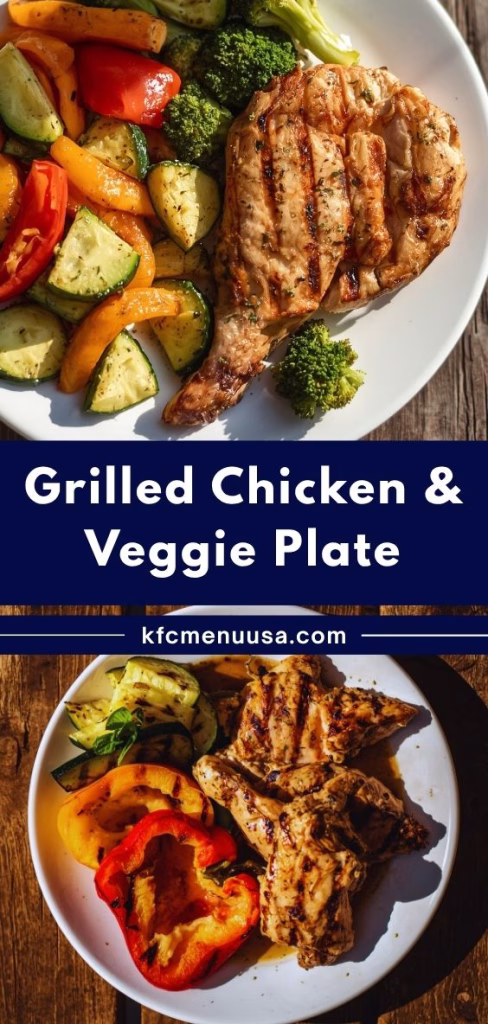 Grilled Chicken & Veggie Plate Recipe