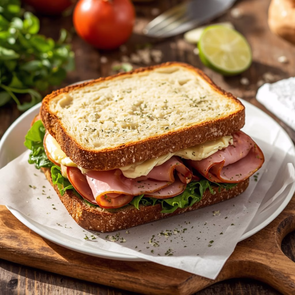 Ham and Brie Sandwich Recipe